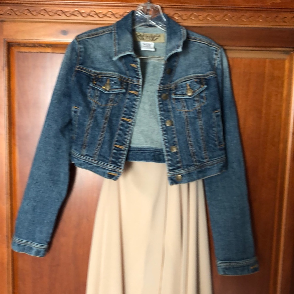 Cropped Jean Jacket
